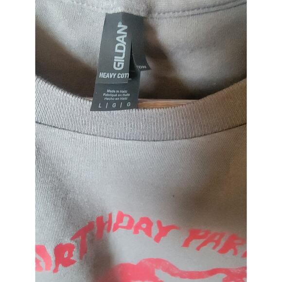 Birthday Party nick cave   band   t shirt size  large Asphalt gray - Picture 2 of 2